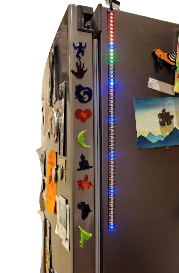 Timeline™ led strip digital hourglass - standalone